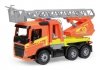 Lena Pojazd Straż pożarna Worxx z drabiną Volvo FMX w pudełku